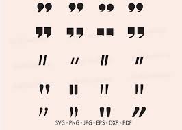 Download Quotation Mark Svg Double Quotes Symbol Graphic By Redcreations Creative Fabrica