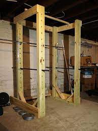 9 Diy Squat Rack Ideas Diy Ready Fitnessroom Fitnessraum Zu Hause Fitnessstudio Zu Hause