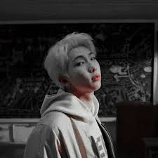 Namjoon Gray Aesthetic Namjoon Black Aesthetic