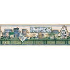 Find deals on products in paint supplies on amazon. Kitchen Wallpaper Border Aw77376n Wallpaper Borders Co Tools Home Improvement