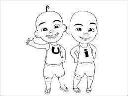Maybe you would like to learn more about one of these? Sketsa Gambar Upin Ipin Shefalitayal
