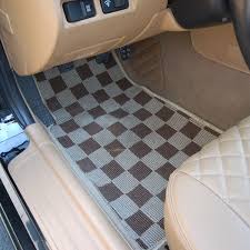 We now have left hand drive and right hand drive checkered/diamond pattern available it will look great in most cars and it's really a matter of personal taste to choose between this and the example that follows. Zeromotive Checkered Floor Mats Large Pattern For Mx 5