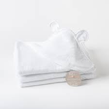 Zero Twist Baby Hooded Towel With Ears Coastal Linen Supplies