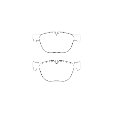 Brake Pad Set, disc brake 2417001 Textar