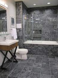 Slate grey bathroom tiles are not usual and of course, not something common. Bathroom Floor Tile Ideas 2017 Bathroomtile Wood Look Tile Bathroom Floor Ideas Bathroom Floor Tile Vapo Slate Bathroom Tile Slate Shower Tile Slate Bathroom