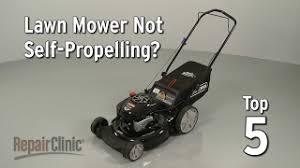 A self propelled lawn mower consists of some important accessories. Top Reasons Lawn Mower Not Self Propelling Lawn Mower Troubleshooting Youtube