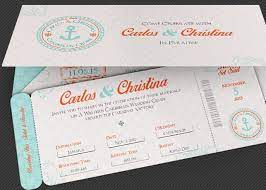 Wedding Cruise Boarding Pass Invitation Template Inspiks Mark Boarding Pass Wedding Invitation Wedding Invitation Templates Boarding Pass Invitation Template