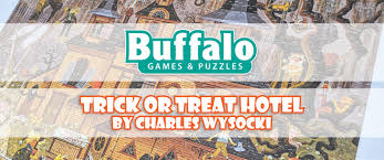 Check out wysocki jigsaw puzzles on internetcorkboard.com. Buffalo Games Puzzles Trick Or Treat Hotel By Charles Wysocki Jigsaw Junkies