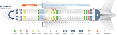 737 800 Seat Map Color 2018