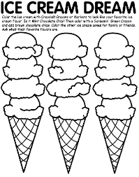 Get crafts, coloring pages, lessons, and more! Ice Cream Dream Coloring Page Crayola Com