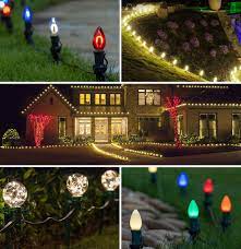 Christmas Sidewalk Lights Christmas Pathway Lights