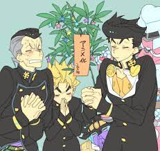 Josuke is kept from reaching koichi's aid by okuyasu, whose stand the hand can scrape away anything its right hand touches and instantly close the gap left afterwards. Josuke Higashikata Okuyasu Nijimura Koichi Hirose Jojo Bizzare Adventure Jojo S Bizarre Adventure Jojo Bizarre