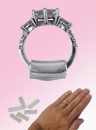 If you don't want to get it permanently resized to a smaller size but you need it tighter to wear comfortably, there are some simple options available to you. These Ring Guards Are A Super Inexpensive Way To Make Your Ring Fit Again These Clear Plastic Ring Guards Ring Fit How To Make Earrings Personalized Pendant