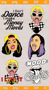 Cardi B Svg Cardi B Cricut Cardi B Silhouette Cardi B Png Cardi B Eps Cardi B Dxf Cardi B Ai Cardi B Clipart Cardi B Cameo Cardi B Cardi B