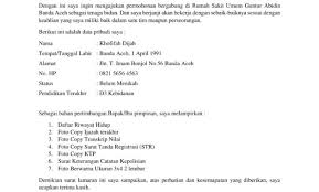 Surat lamaran kerja merupakan surat dari perseorangan yang bersifat resmi yang dalam penulisannya harus menggunakan tata bahasa yang baik dan sesuai meski demikian, ada beberapa perusahaan yang kerap mewajibkan palamarnya untuk membuat surat lamaran kerja berbahasa inggris. Struktur Lamaran Kerja Dalam Bahasa Inggris Berbagi Struktur