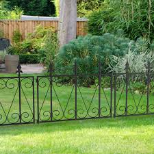 A wide variety of metal yard fence options are available to you, such as feature, commercial buyer, and service. Blue Carve 2 Ft H X 2 Ft W Metal Fence Panel Wayfair
