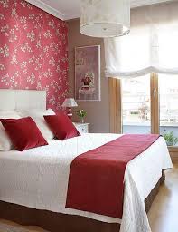 Colorful Wallpaper On One Wall In 2020 Wallpaper Design For Bedroom Bedroom Design Beautiful Bedrooms