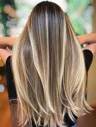 Blonde highlights with a confident flip 30 Top Brown Hair With Blonde Highlights Ideas For 2021 Hair Adviser
