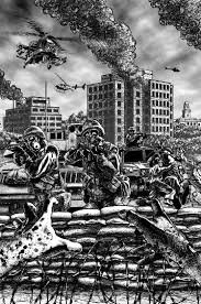 John Petersen Battle Of Yonkers World War Z Yonkers Zombie Art Zombie Survival Guide