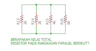 Dalam banyak hal rangkaian paralel banyak di temukan, contoh di rumah kita memasang peralatan listrik kita dalam kondisi paralel, tegangan demikian juga peralatan lainnya. Rumus Rangkaian Seri Dan Paralel Pada Resistor Capasitor Dan Induktansi