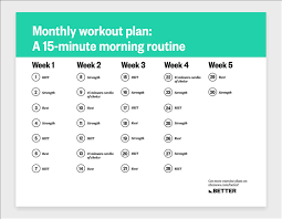a 15 minute morning workout routine you