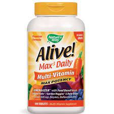 The role of parry organic spirulina in. Nature S Way Alive Multi Vitamin Max Potency 180 Tablets Evitamins Com
