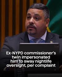 Former NYPD Commissioner Edward Caban's twin brother impersonated him