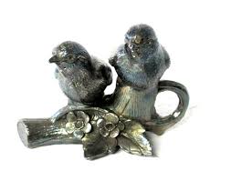 Rare Vintage Silver Plated Love Birds Salt And Pepper Shakers Circa 1920 S Property Room Shop for salt and pepper shaker sets and other bulk salt and pepper sets at webstaurantstore.