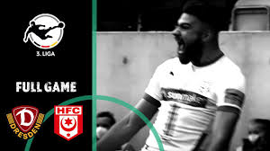 Liga is a professional association football league and the third division in germany. Dynamo Dresden Vs Hallescher Fc 0 3 Full Game 3rd Division 2020 21 Matchday 34 Youtube