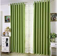 Cocokan kain dengan dekorasi, sofa, bantal, dan dinding. Ndr Gorden Hordeng Jendela Pintu Bahan Blackout Import Tebal Warna Hijau Muda Minimalis Lazada Indonesia