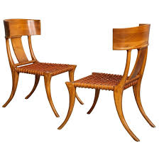 Klismos Chairs By T H Robsjohn Gibbings Klismos Dining Chair Klismos Chair Dining Chairs