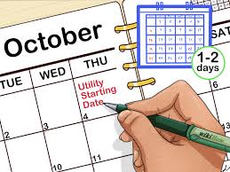 If you're moving to a new home, try to handle the utility transfer at least 2 weeks before you arrive, that way you won't run into billing some landlords include utility services in your normal housing bill, meaning you won't have to put them in your name. How To Put Utilities In Your Name 11 Steps With Pictures