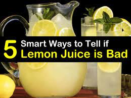 5 Smart Ways To Tell If Lemon Juice Is Bad