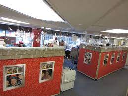 The race can last as long as you like, but we recommend one to three months. Winners Announced For Decorate Your Cubicle Competition Office Christmas Decorations Christmas Cubicle Decorations Cubicle Decor Office