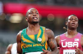 'the plan was for nothing but the win', says akani simbine. 2llfba Eehad1m