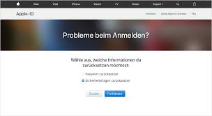 Vorgehensweise Wenn Du Die Antworten Auf Deine Apple Id Sicherheitsfragen Vergessen Hast Apple Support