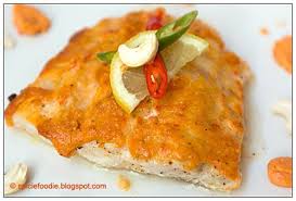 Nile Perch With Spicy Cashew Pesto Spicy Cashews Fish Recipes Baked Fish