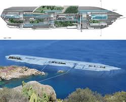 Sunken Memorial Garden Sliced Into Submerged Cruise Ship Urbanist