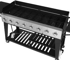 The royal gourmet gas grill is a decent sized outdoor grill that'll allow you to cook a wide variety of meals outdoors, while still being small enough for easy portability. Buy Royal Gourmet Event 8 Burner Bbq Propane Gas Grill With Cover Picnic Or Camping Outdoor Online In Indonesia B01mcydvhq