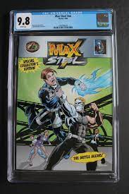MAX STEEL #NN 1st Comic 2000 Mattel Animated Teletoon Disney TV TOYS CGC  NMM 9.8 | eBay