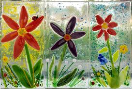 Only 1 available and it's in 1 person. Fused Glass Spring Flowers With Lindsay Isenhart