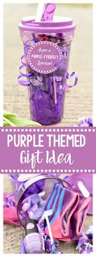 Diy Gift Ideas For Sister Birthday Purple Themed Birthday Gift For Friends Fun Squared Friend Birthday Gifts Birthday Gifts For Sister Diy Gifts Valentine S Day