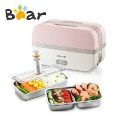 Check spelling or type a new query. Bear Electric Heated Lunch Box Dfh B10j2 Mini Rice Cooker Portable Heating Cooking Pot Multi Stainless Steel Inner Bento Box Food Warmer Shopee Malaysia