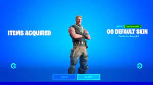 About press copyright contact us creators advertise developers terms privacy policy & safety how youtube works test new features press copyright contact us creators. How To Get Og Default Skin In Fortnite Chapter 2 Season 3 Original Default Skin Returning Youtube