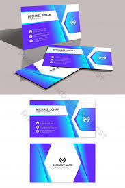 The templates are free to download and can be customized with adobe illustrator. Modern Blue Color Business Card Design Free Vector Ai Free Download Pikbest