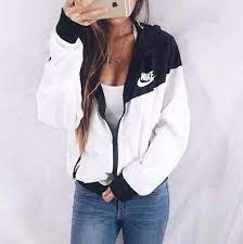 Fashion Nike Hooded Zipper Cardigan Sweatshirt Jacket Coat Windbreaker Sportswear Casual Outfits Clothes Nike Outfits