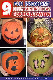 Fun Pregnant Belly Painting Ideas For Halloween Babyprepping Pregnant Belly Painting Pregnant Halloween Costumes Pregnant Halloween