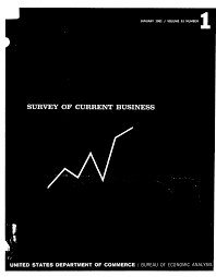 Survey of Current Business January 1981