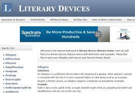 Literary Terms Literary Terms Literary Devices Literary