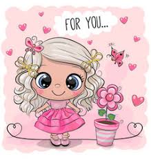 Beautiful Doll Drawing Vector Images Over 1 000 Therefore, black and white images of dolls lol are suitable for coloring and children's creativity! vectorstock